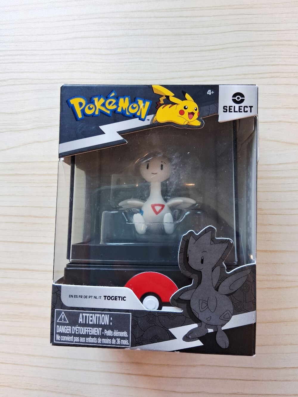 Pokemon Togetic Figure - White with Red Accent